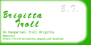 brigitta troll business card